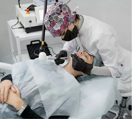 Прием пациента в клинике